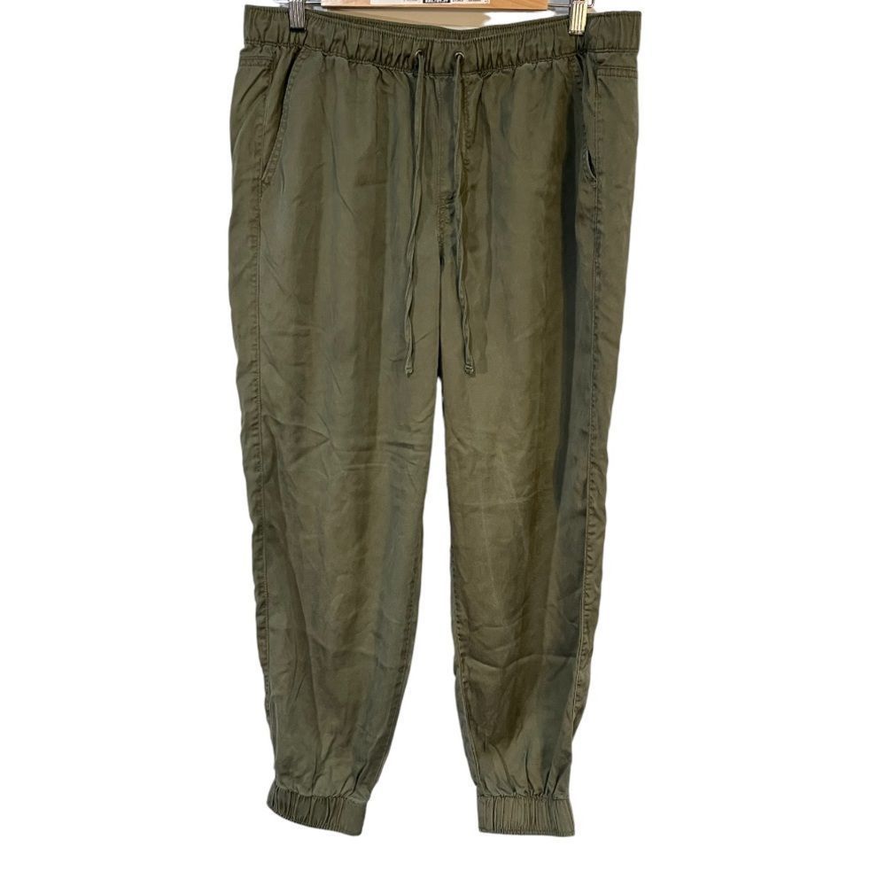Nine West size L jogger, Lyocell fabric, drawstring/elastic waist & POCKETS-EUC